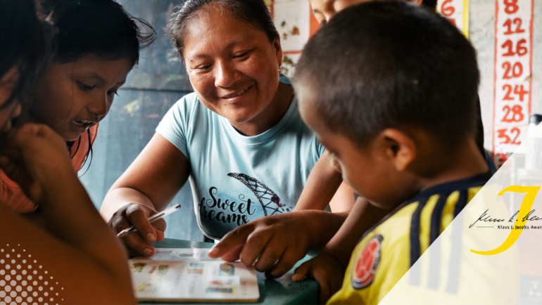 Fundación Escuela Nueva reconocida a nivel mundial con el Premio Klaus J. Jacobs